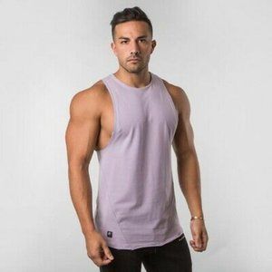 XL | BNIB Alphalete Cut-Off Shirt - LILAC